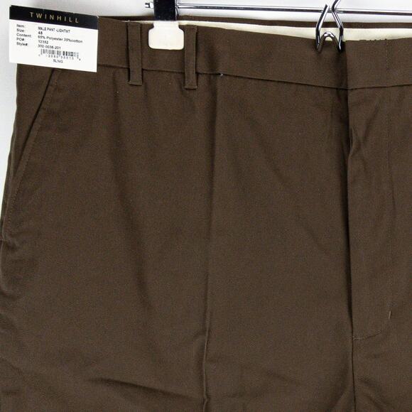 Twinhill Pants Men's 48x35 Workwear UPS Uniform Trousers Brown - Picture 2 of 12